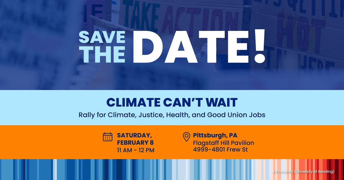 Pittsburgh Climate Can't Wait Rally