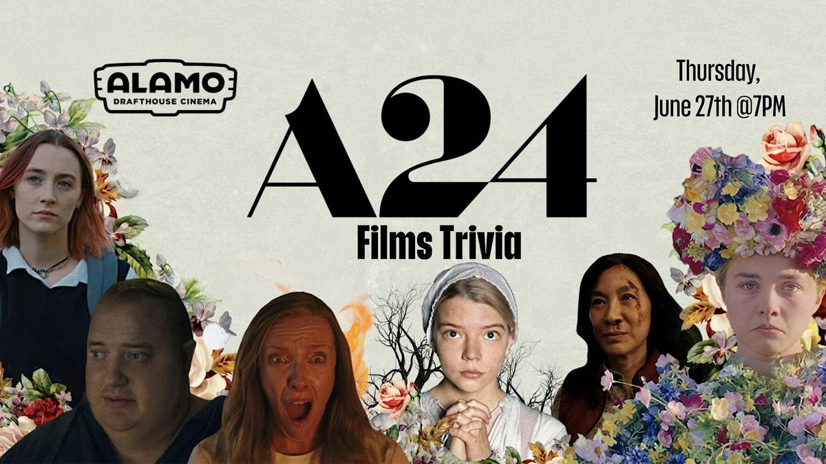 A24 Films Trivia at Alamo Drafthouse Cinema Charlottesville