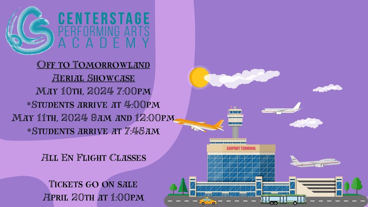 Recital 2024 - Off to Tomorrowland - Aerial Showcase