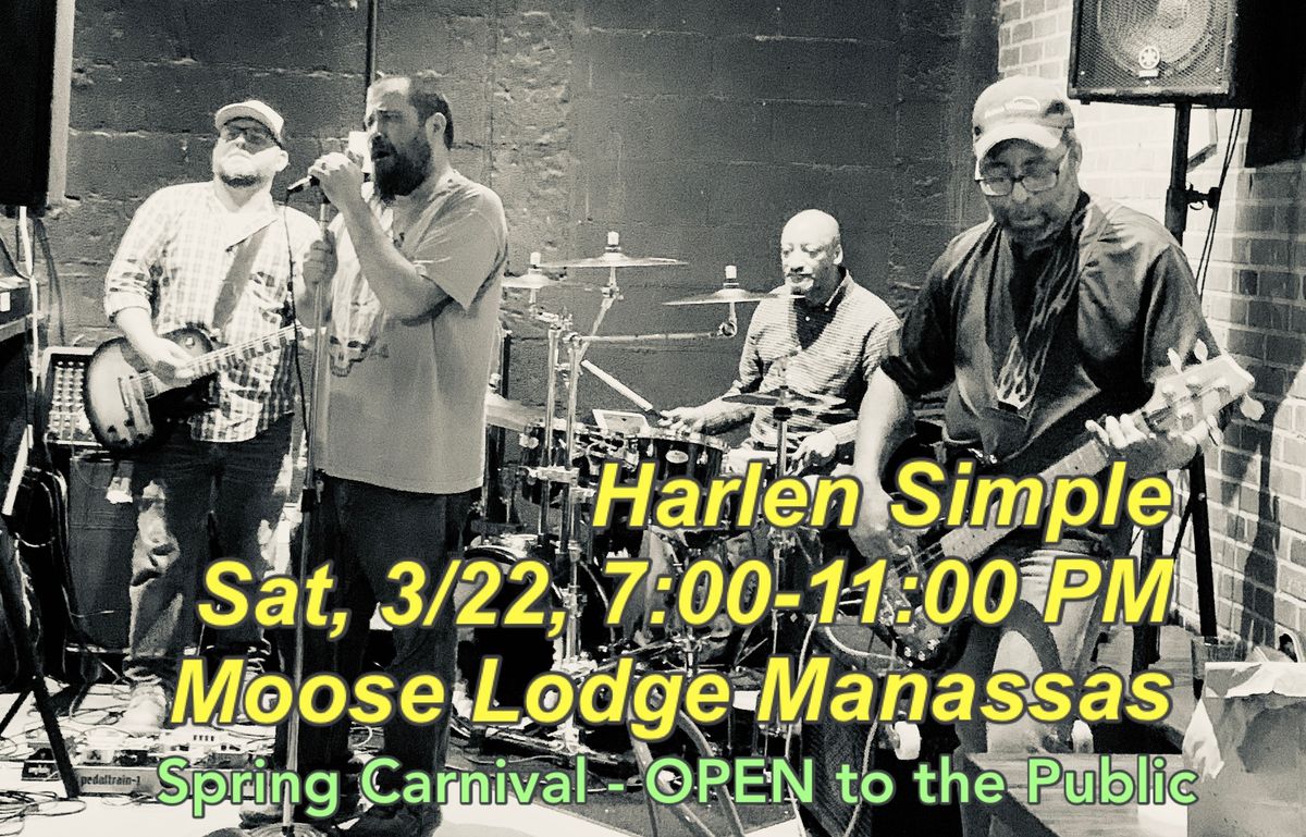 Harlen Simple at Moose Lodge Manassas Spring Carnival 