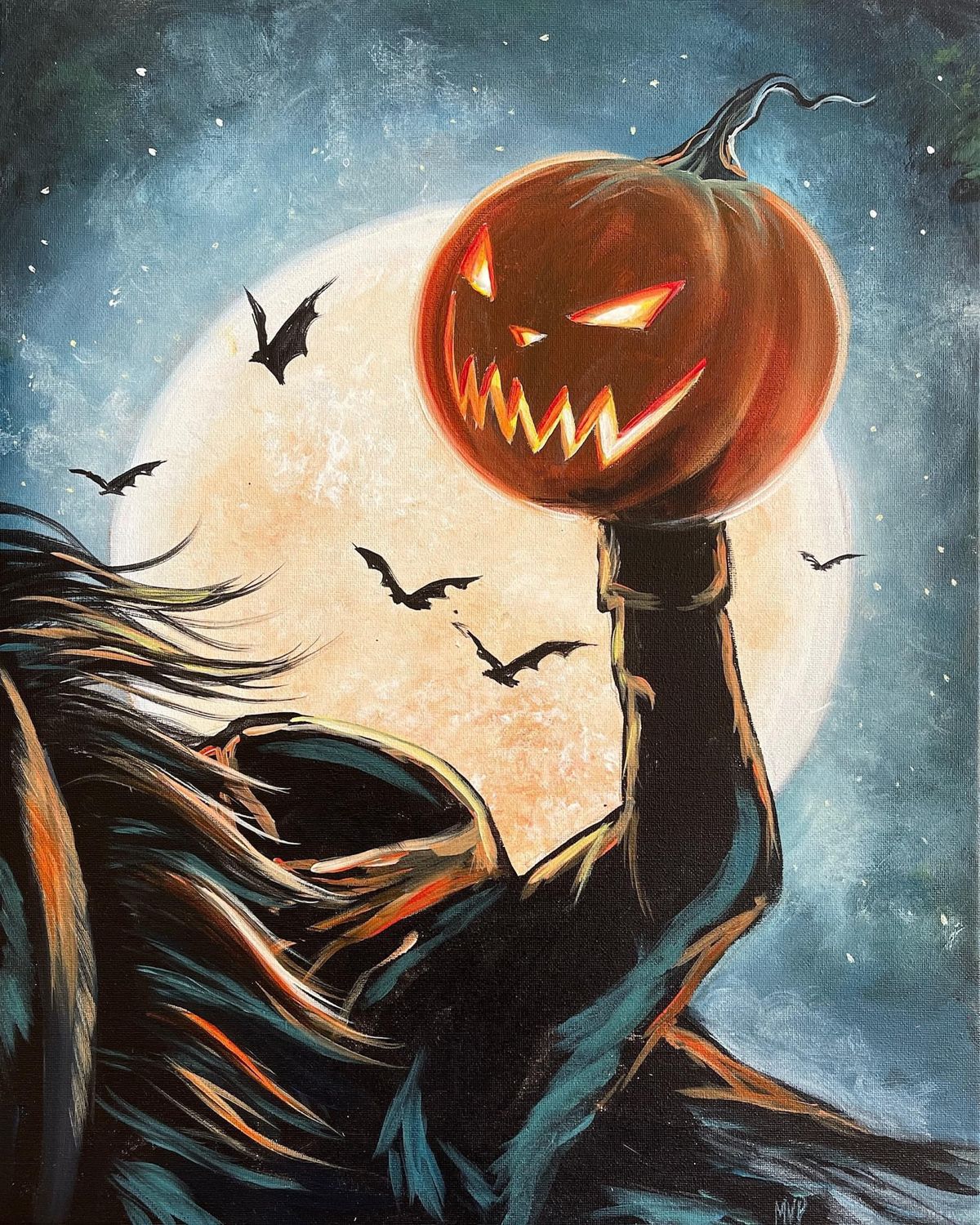 Paint Haunted Horseman at Time Travelers Brewing 10am