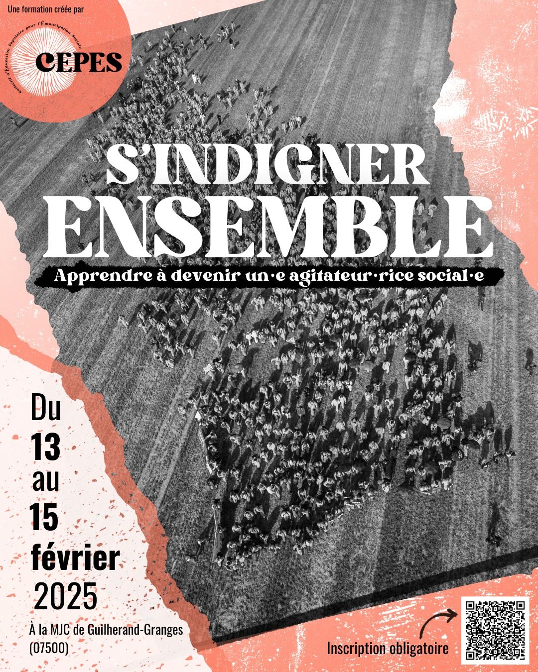 S'indigner ensemble - Stage d'\u00e9ducation populaire politique