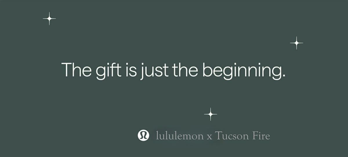 lululemon + Tucson Fire Private Holiday Shopping Event