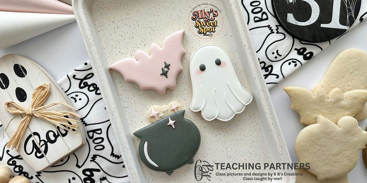 Boo-tiful Bakes: Girly Halloween Cookie Decorating - Beginner Friendly