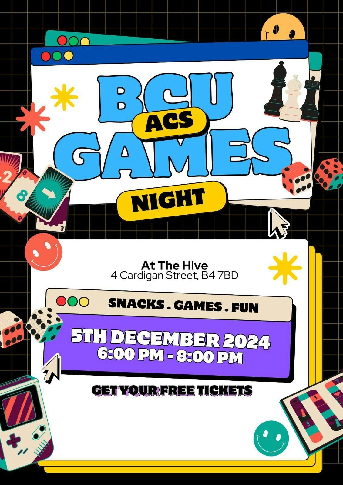 BCU ACS GAMES NIGHT