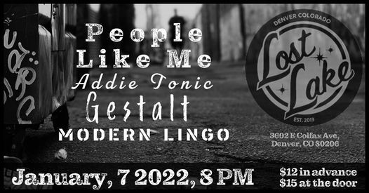 People Like Me \/ Gestalt \/ Modern Lingo \/ Addie Tonic