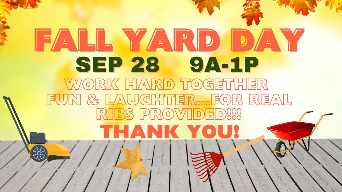 Fall Yard Day