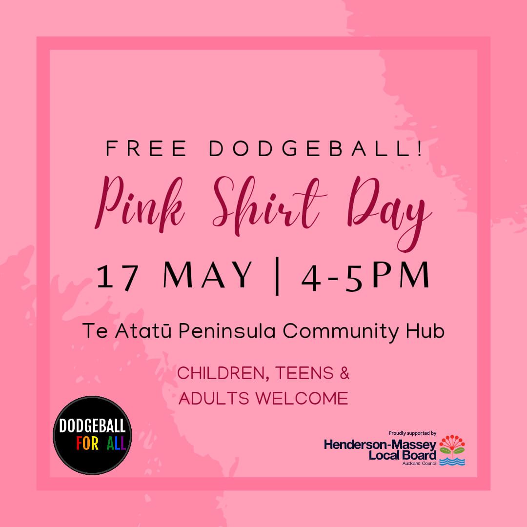 Pink Shirt Day Give It A Go Dodgeball