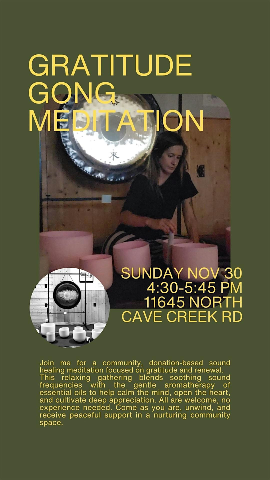 Gratitude Gong Meditation