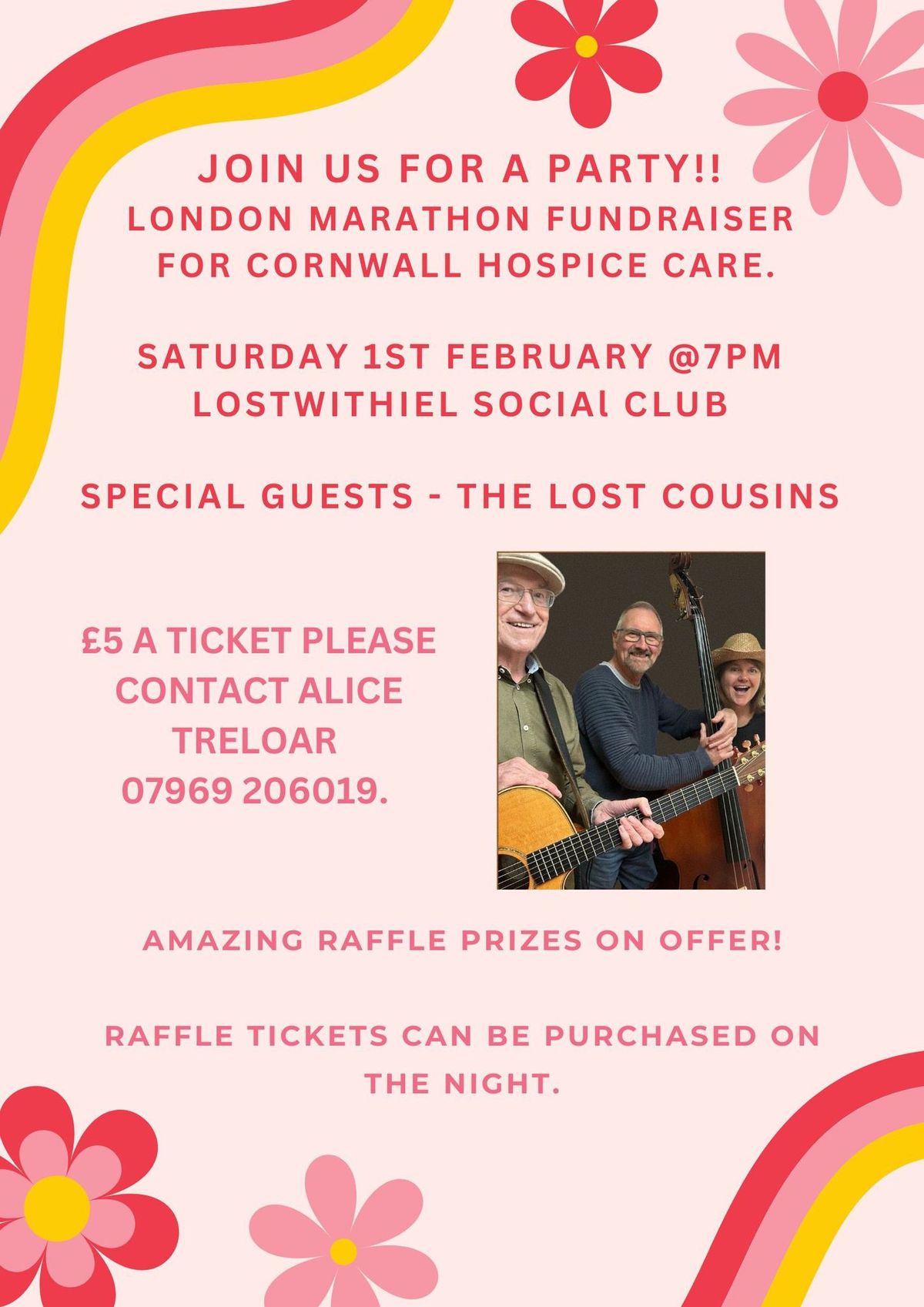 Fundraiser night at Lostwithiel Social Club