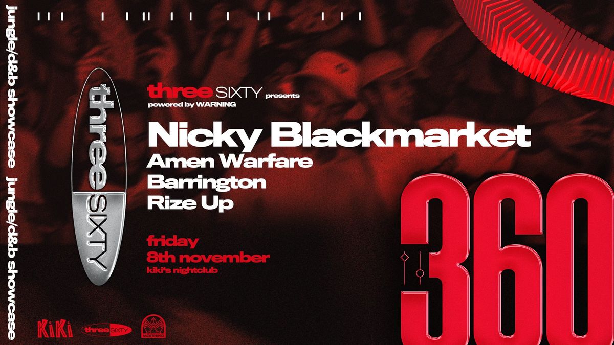 Three Sixty Presents - Nicky Blackmarket