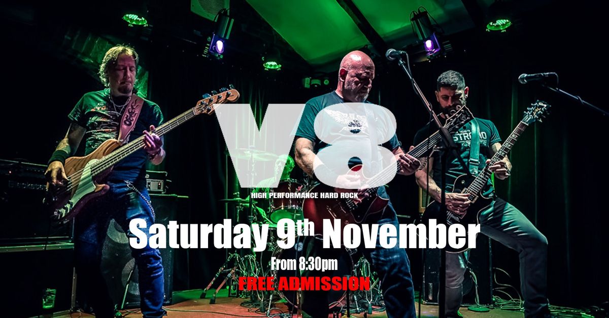 V8 Live at The Vaults