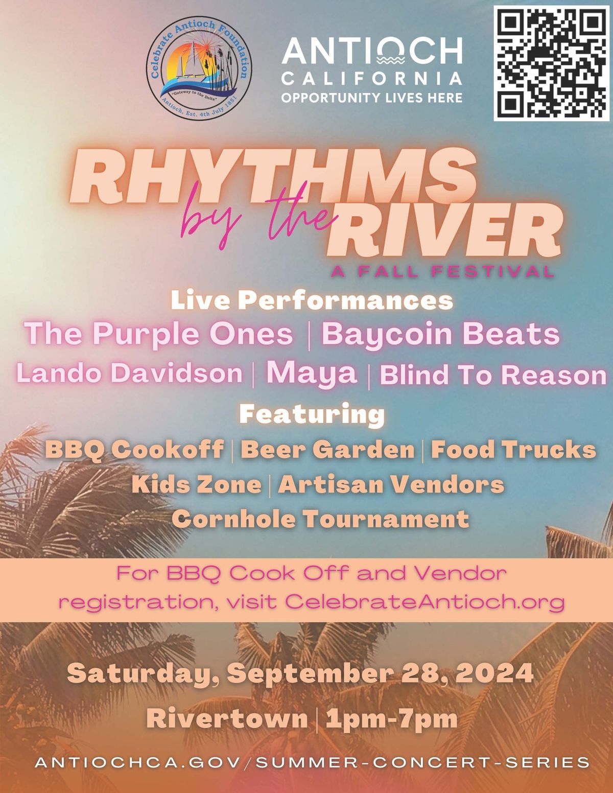 Rhythms by the River Fall Festival & BBQ Cook-Off