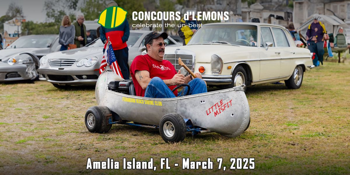 Amelia Island 2025 Concours d'Lemons