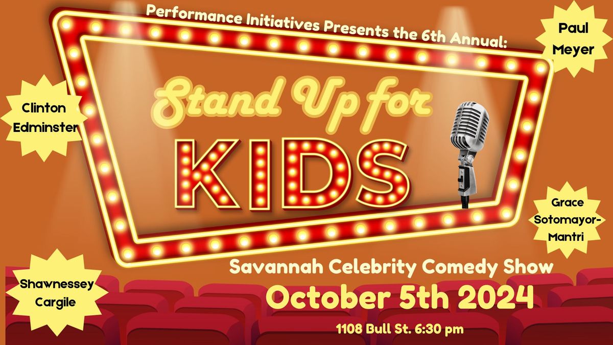 Stand Up for Kids - Savannah Celebrity Comedy Competition