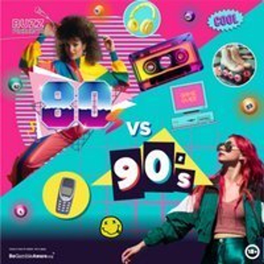 80's Vs 90's - Birmingham 1\/11\/24