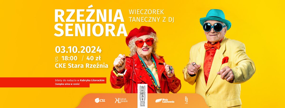 Wieczorek taneczny z DJ'em \/ Rze\u017ania Seniora