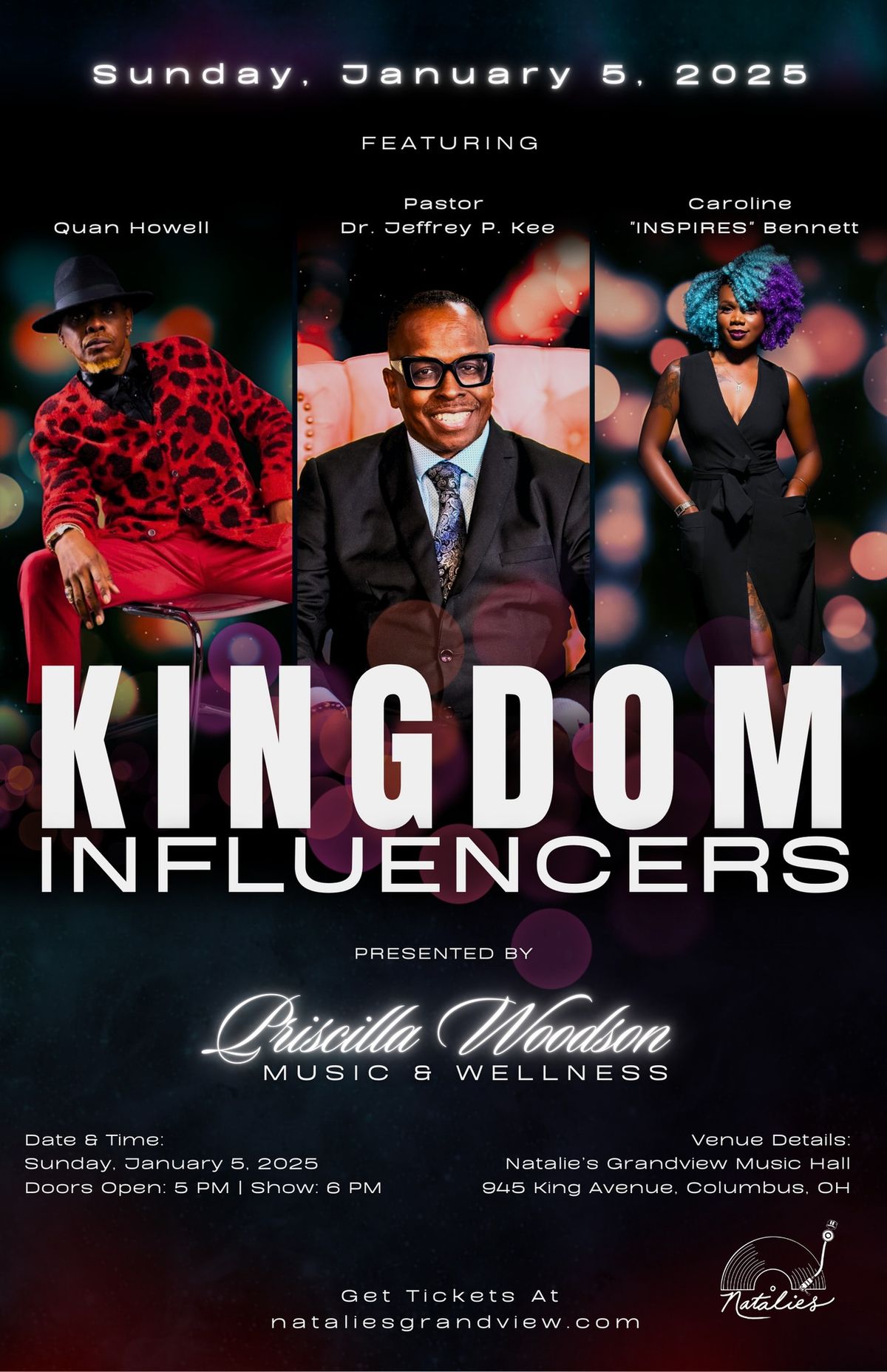 Priscilla Woodson, Kingdom Influencers: Gospel Soul Series Hosted by Debra James Tucker