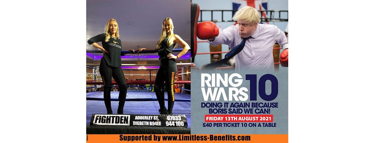 Ring Wars 10 - Birmingham Boxing Ring Girls Limitless Benefits