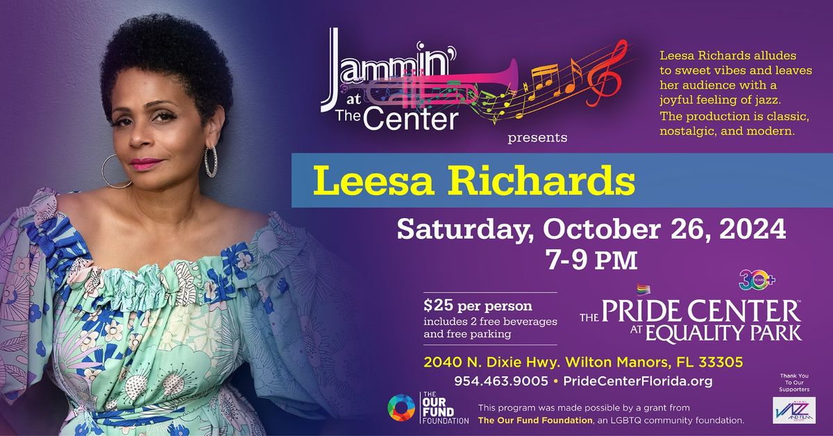 Jammin' at The Center: Leesa Richards