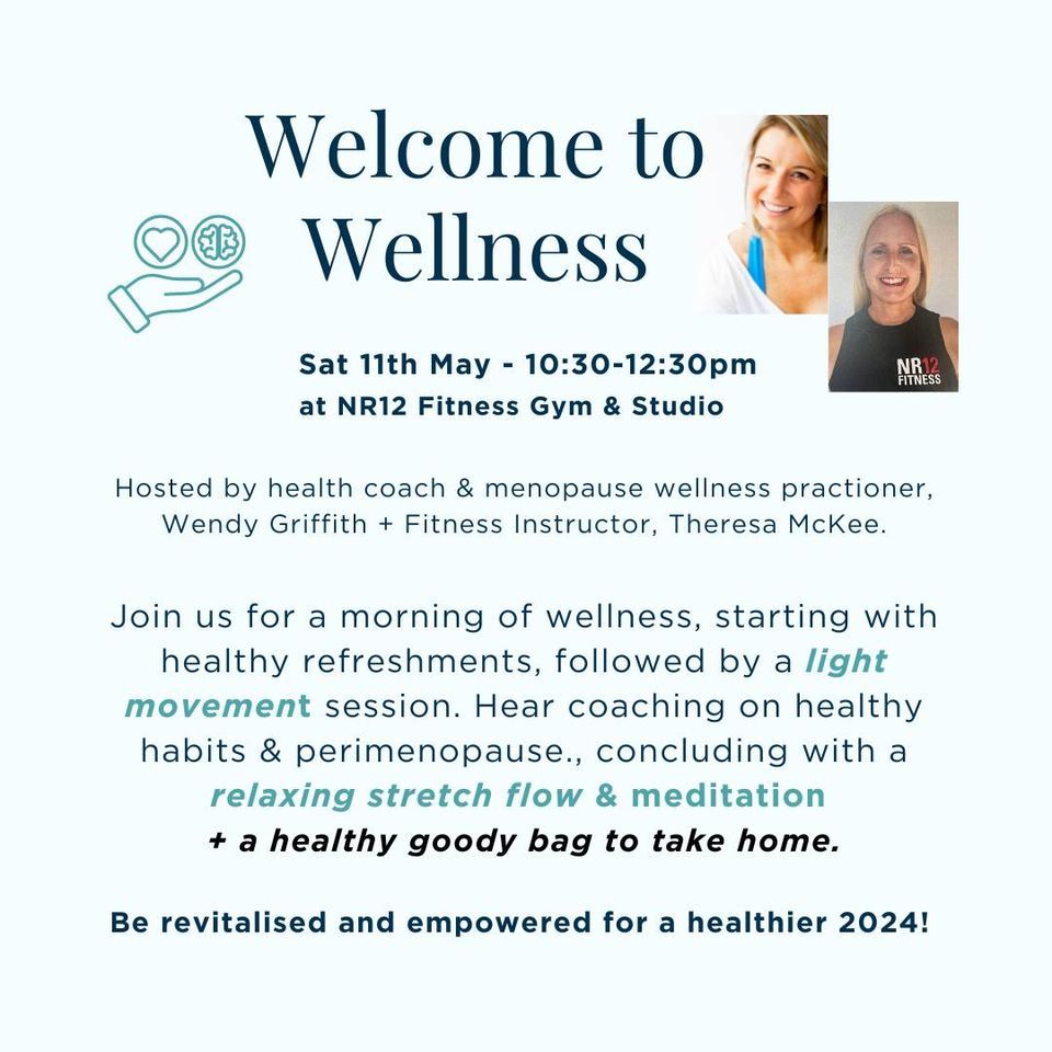 Welcome to Wellness - May event