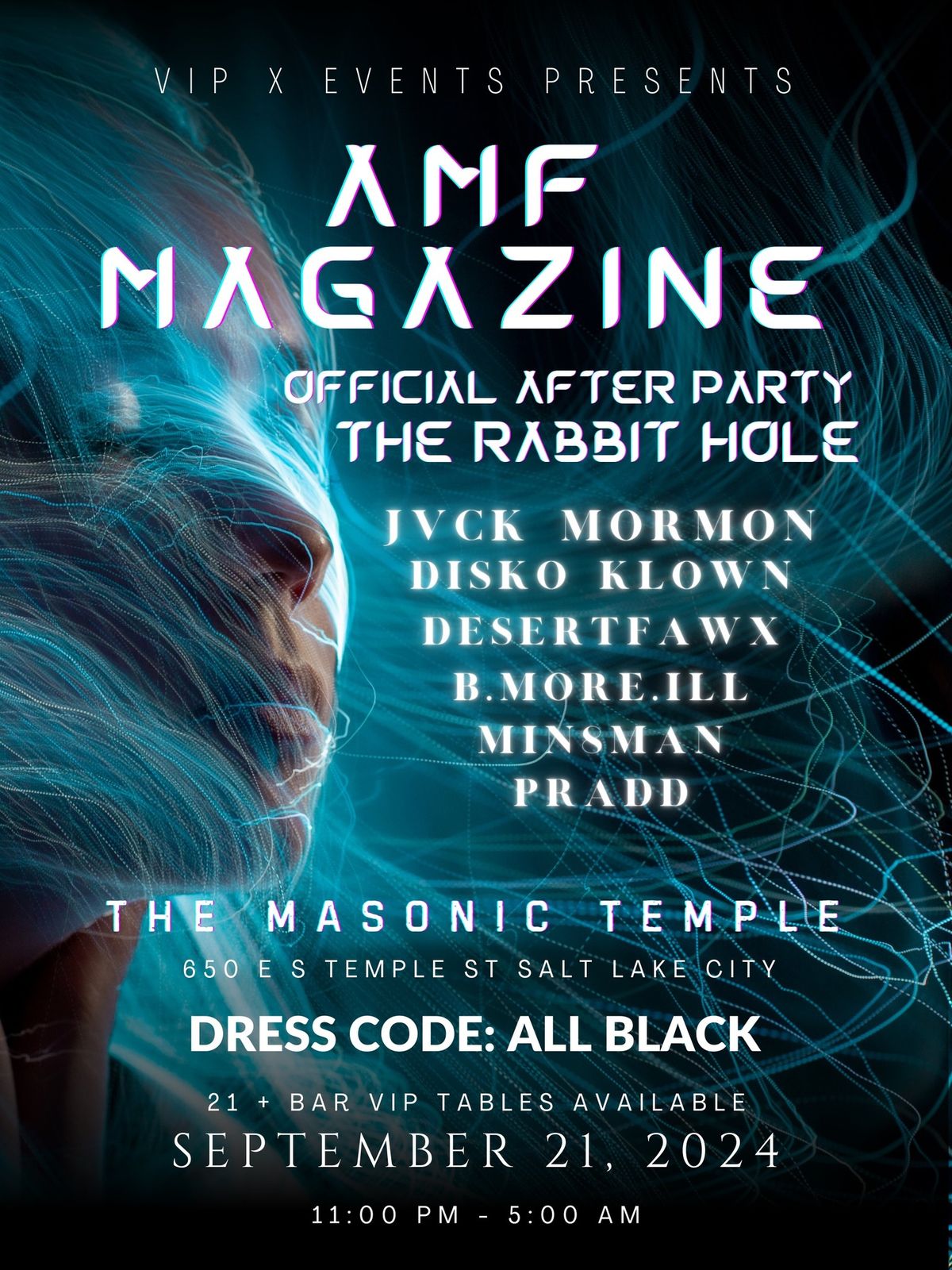 AMF Magazine Official After Party The Rabbit Hole