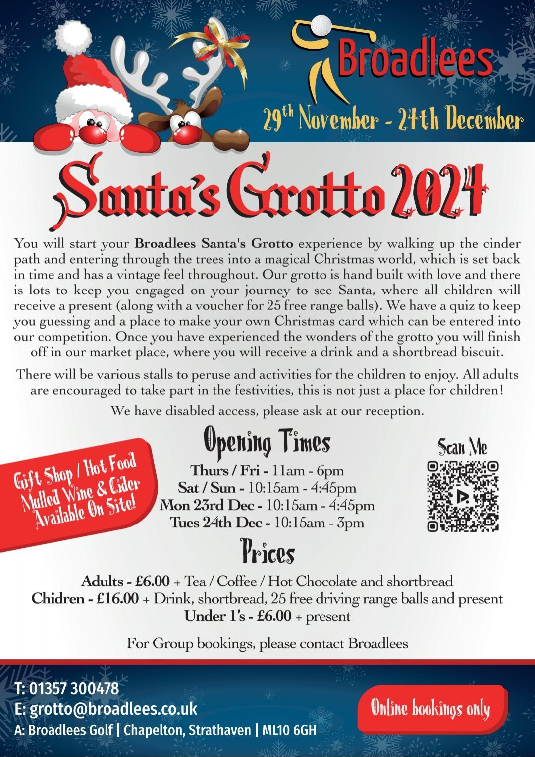 Broadlees Santa's Grotto