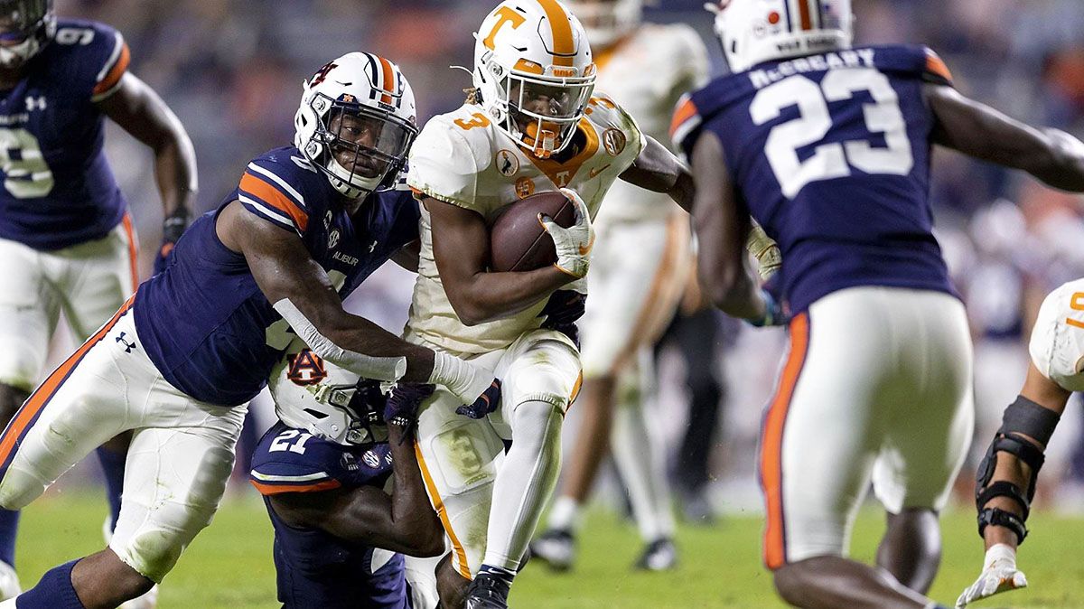 Auburn Tigers at Tennessee Vols Football at Neyland Stadium