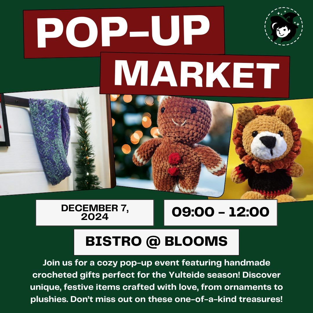 Holiday Pop-Up at Bistro @ Blooms