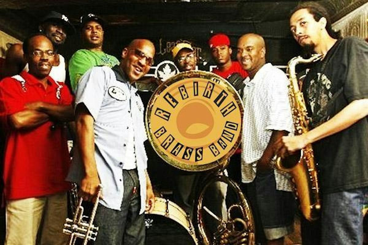 Rebirth Brass Band at Lost on Main with Chico's Creole Jazz Band