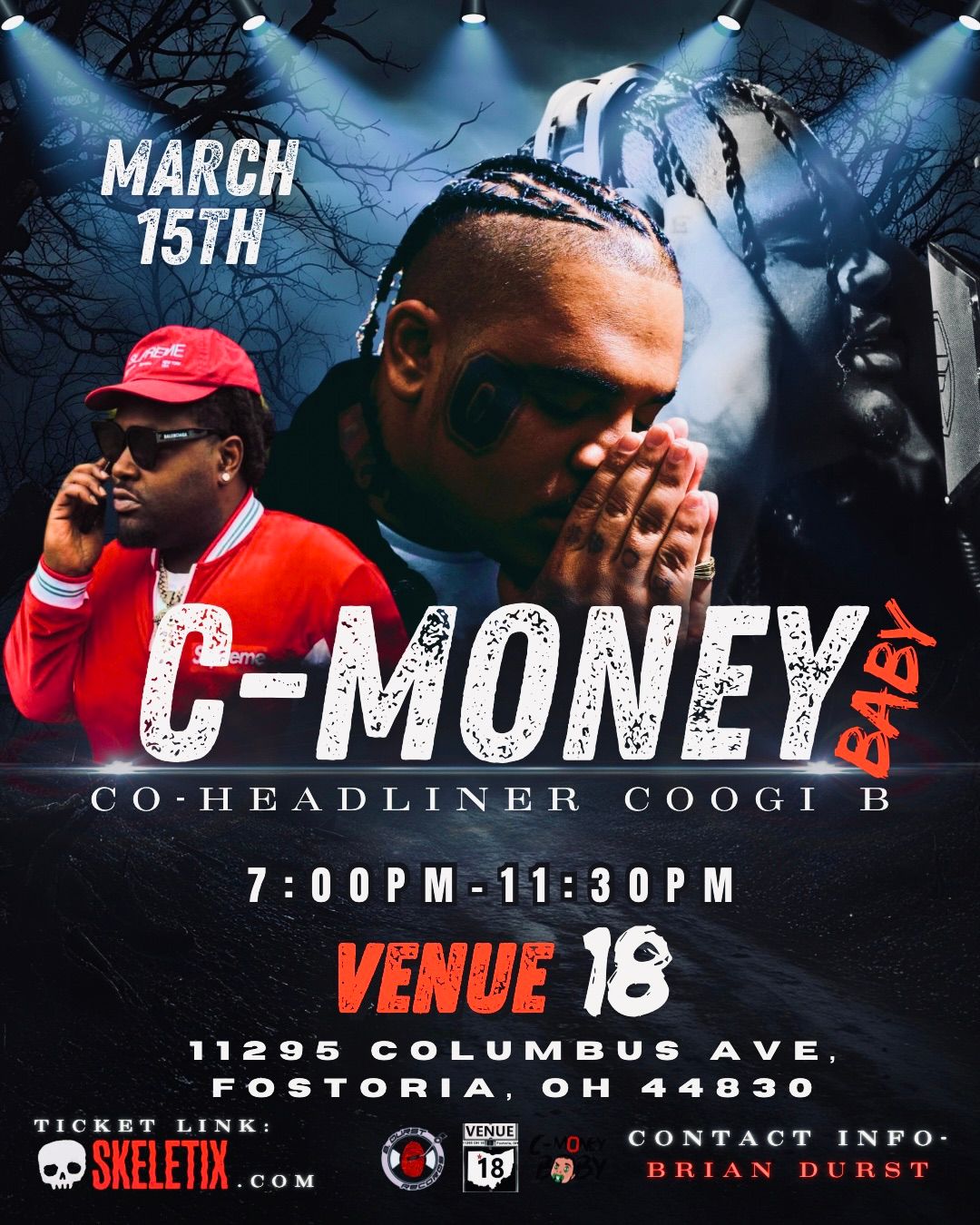 C-Money Baby & Coogi B Live At Venue 18