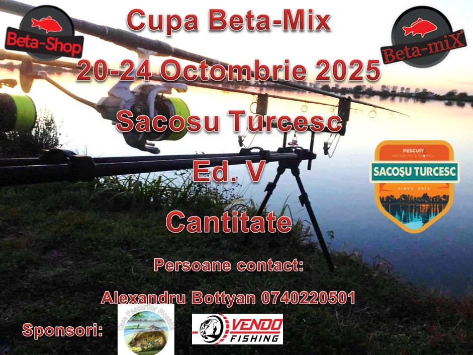 CUPA BETA-MIX ED. V SACOSU TURCESC