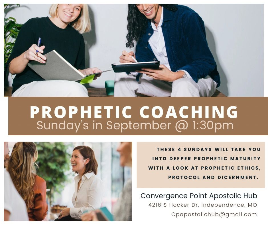 Prophetic Coaching