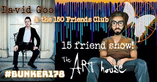 15 friends club - supper, social and music with David Goo