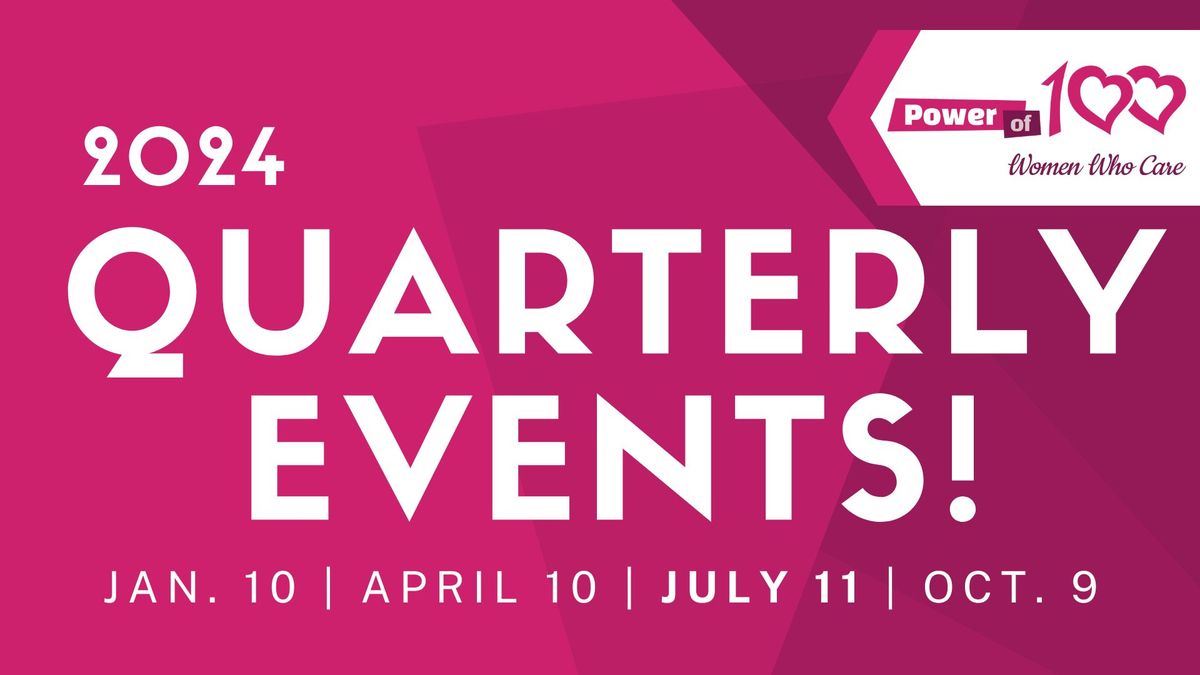 Quarterly Event - 3rd Quarter 2024