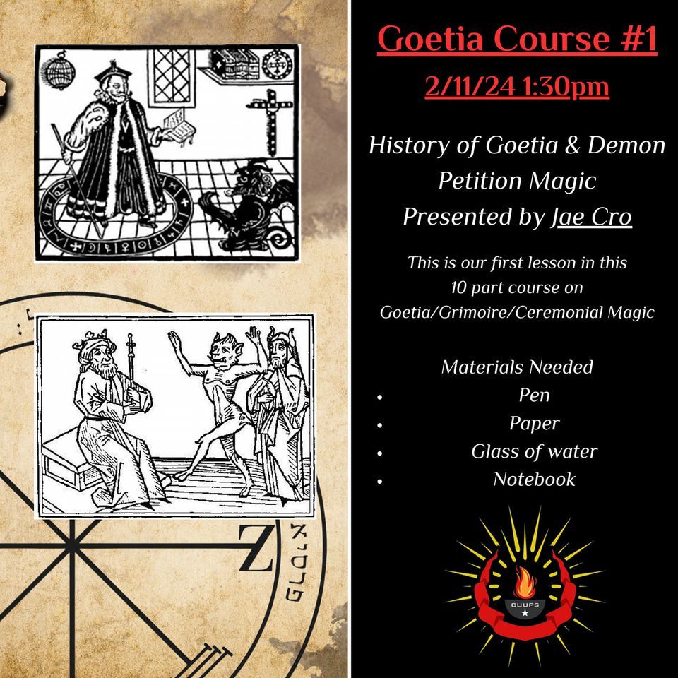 Goetia Course #1: History of Goetia & Demon Petition Magic | Presentation with Jae Cro