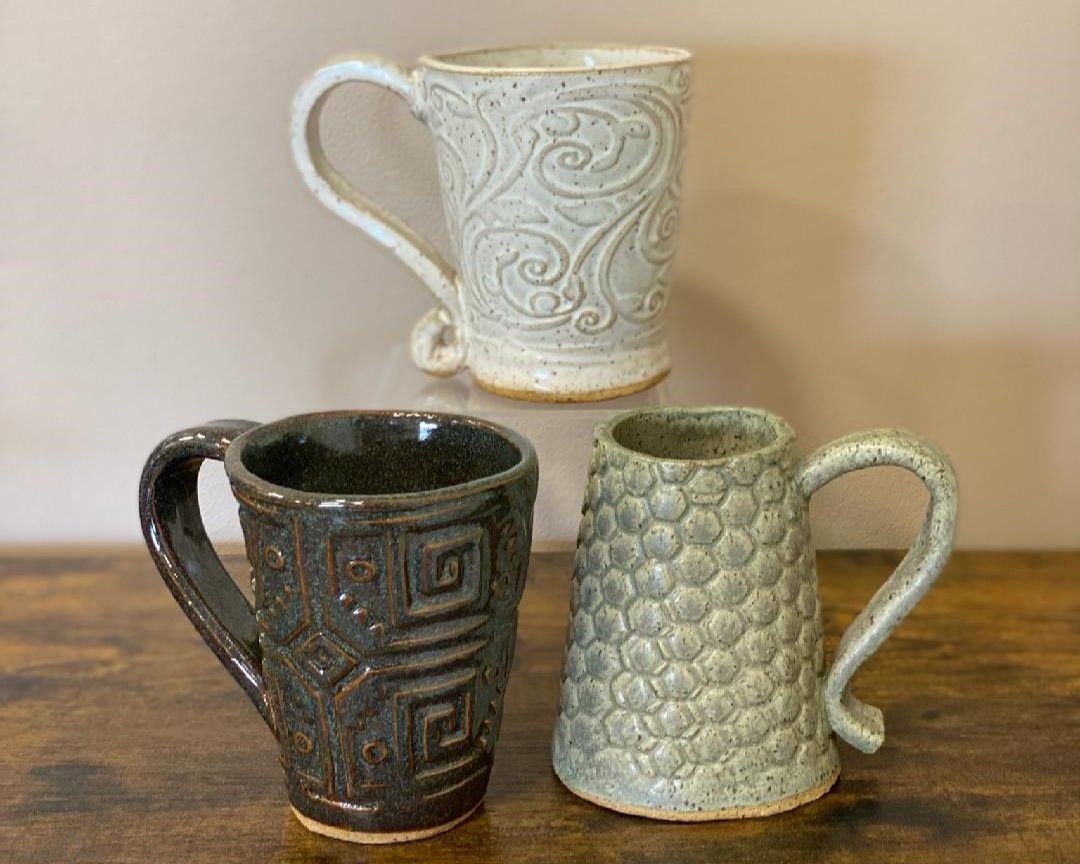 Textured Mug Clay Class