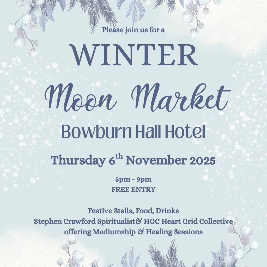 Bowburn Hall Winter Moon