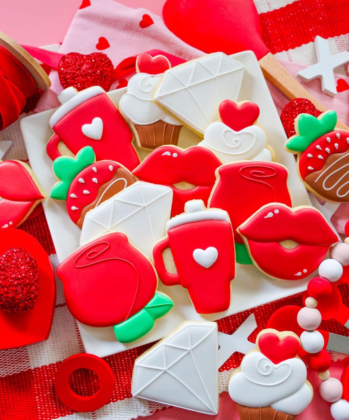 Galentine\u2019s Cookie Decorating Class @ Cool Beans Cafe