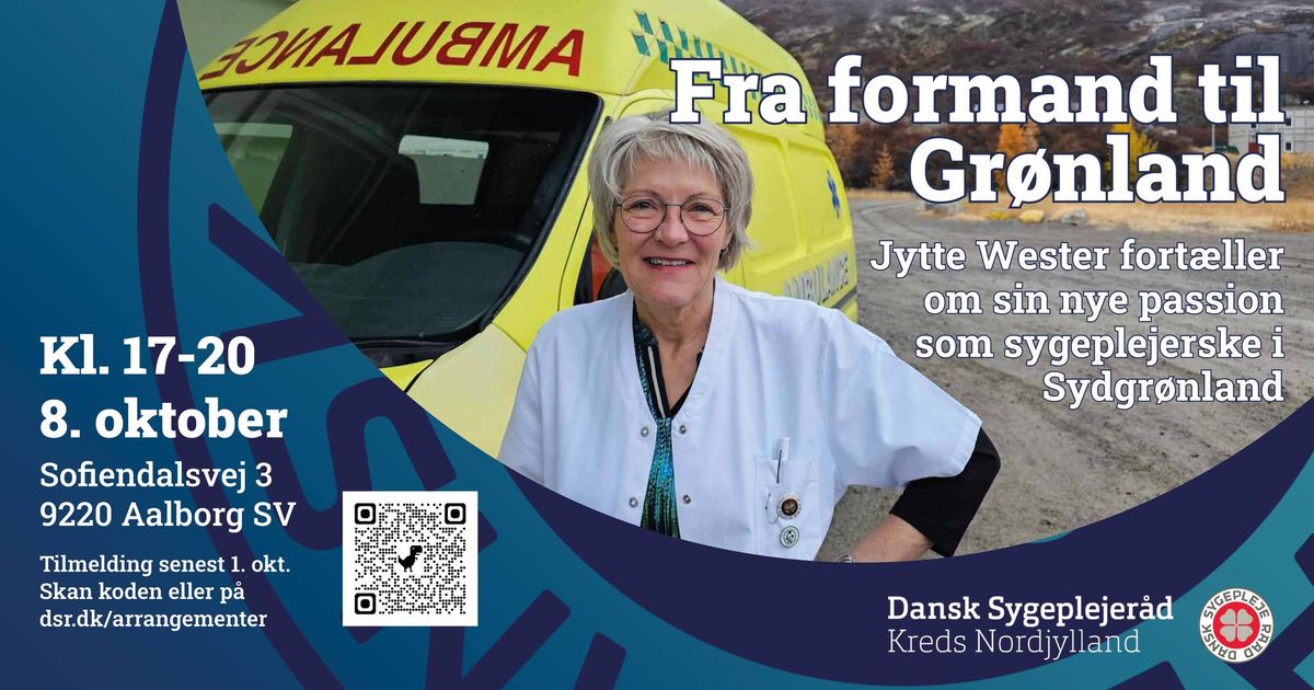 Jytte Wester - fra formand til Gr\u00f8nland