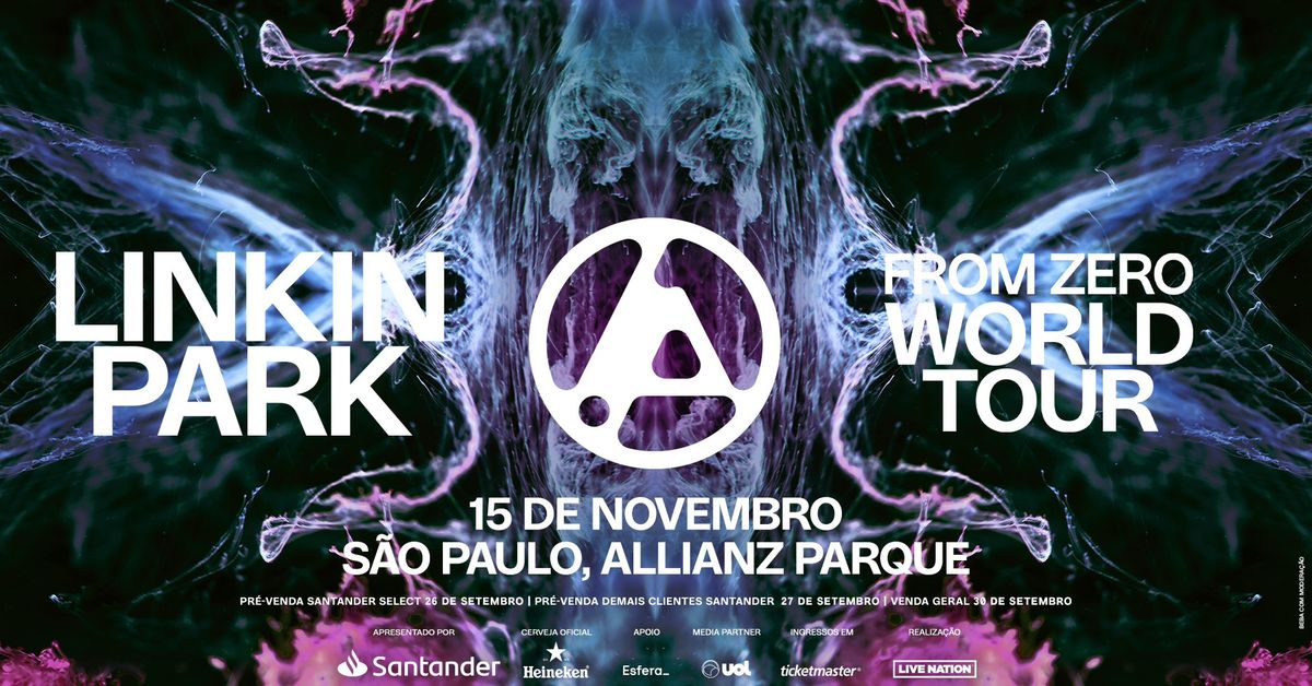 LINKIN PARK: FROM ZERO WORLD TOUR 2024 - S\u00e3o Paulo