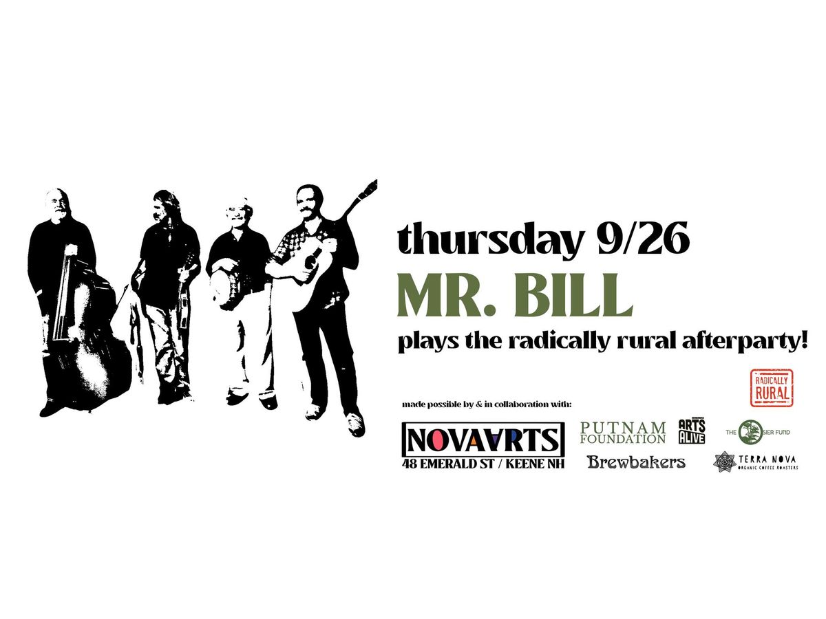 Radically Rural Afterparty \/ Bluegrass Night w\/ Mr. Bill!