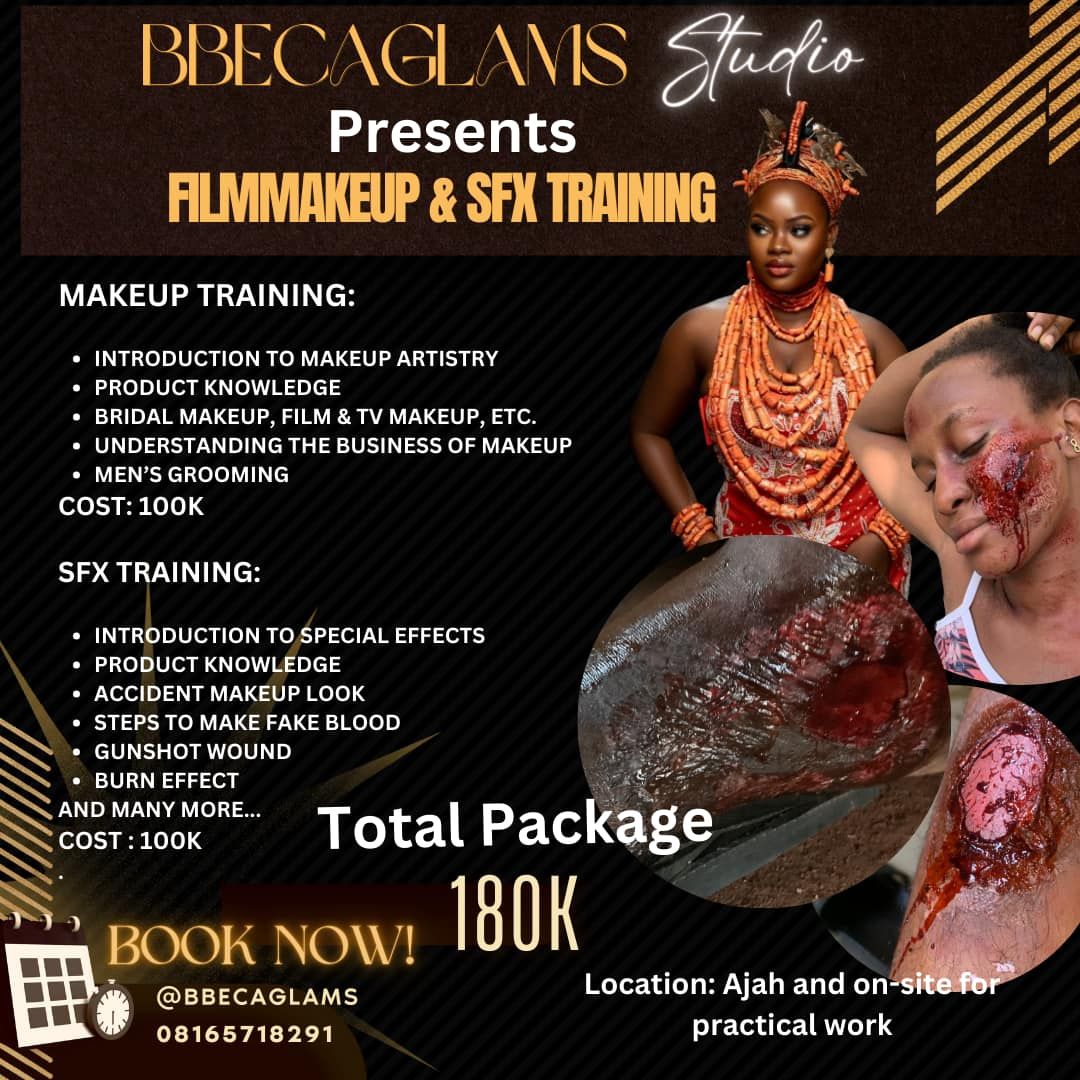 PRODUCTION MAKEUP AND SFX TRAINING 