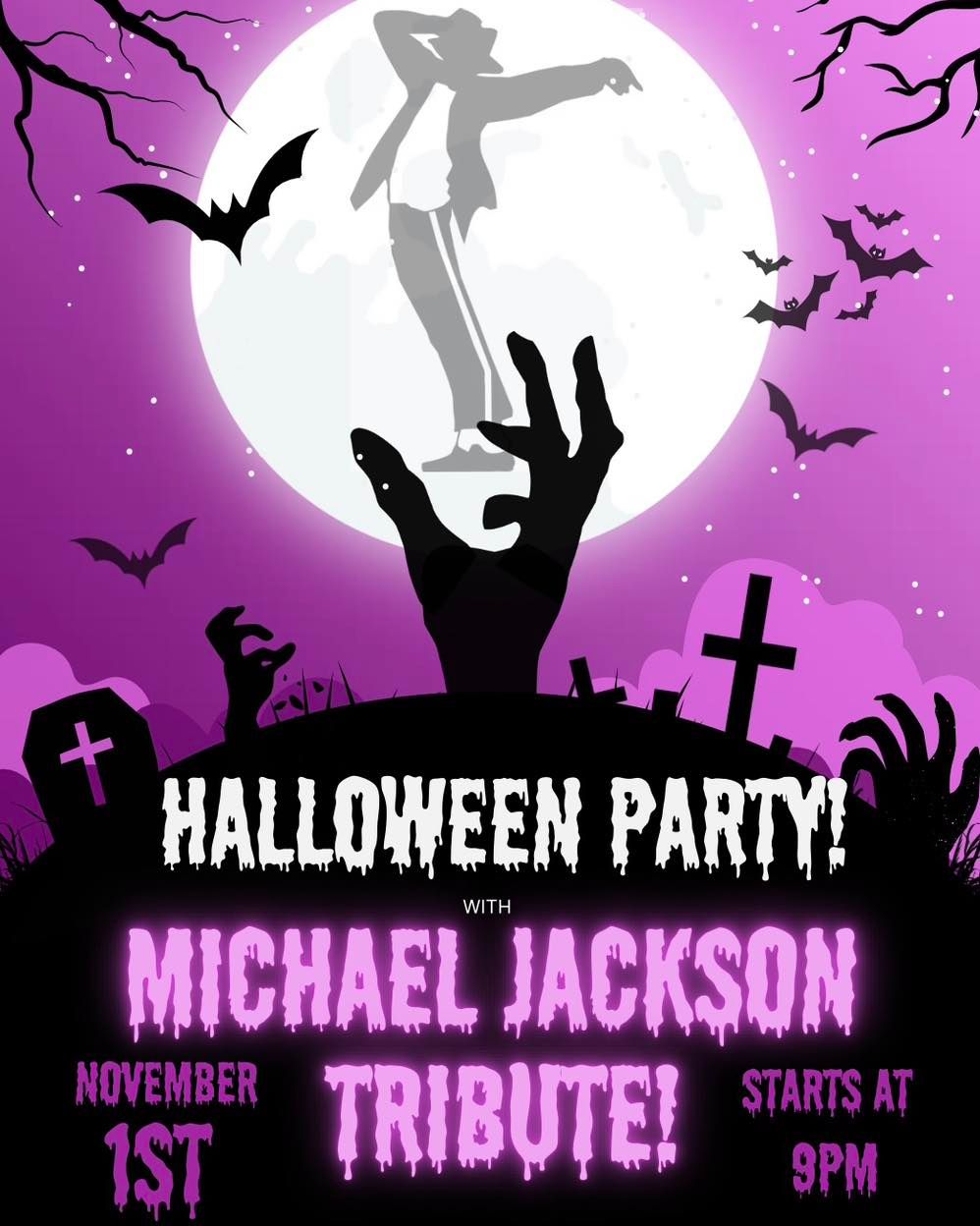 Halloween Party with Michael Jackson Tribute