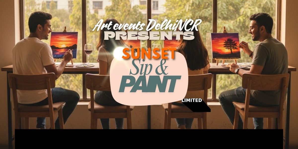 Sip and paint art event Delhi