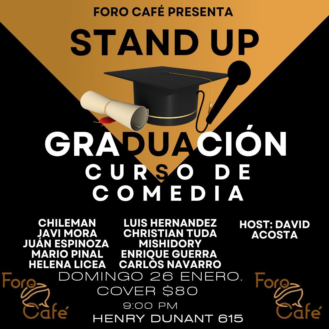 Show de Graduaci\u00f3n Curso de Stand Up