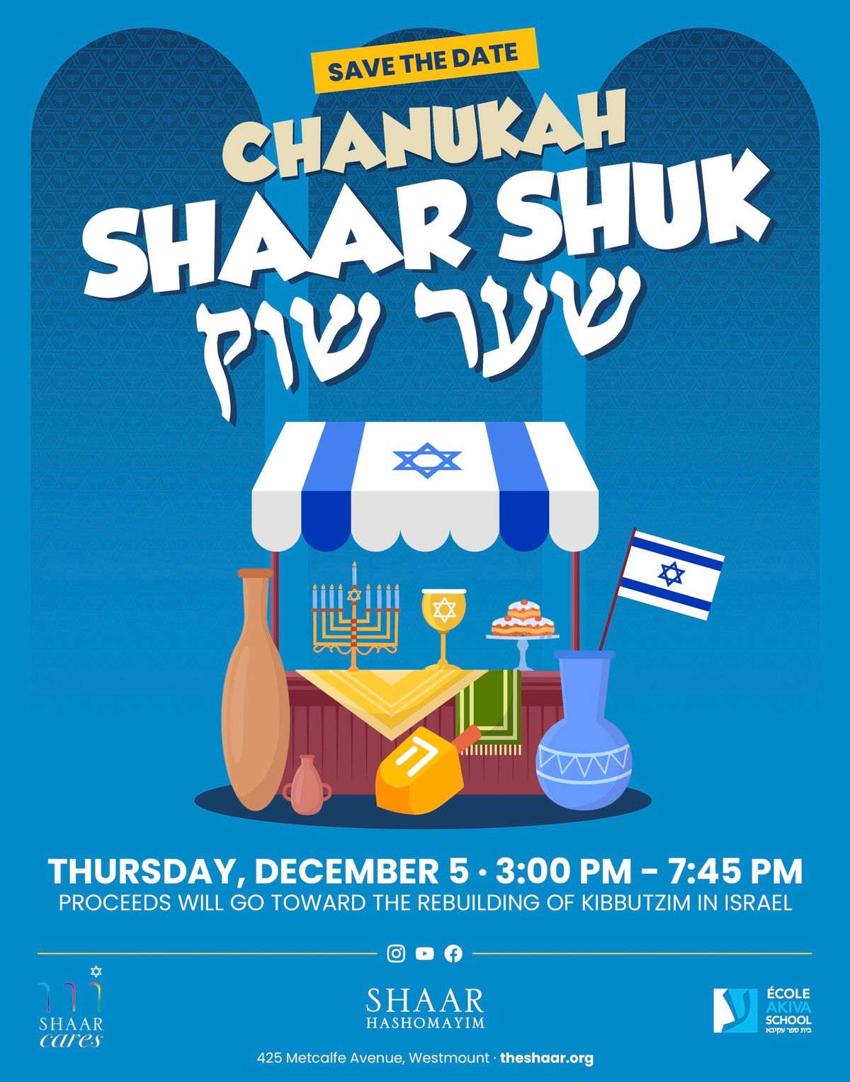 Chanukah Shuk at the Shaar!