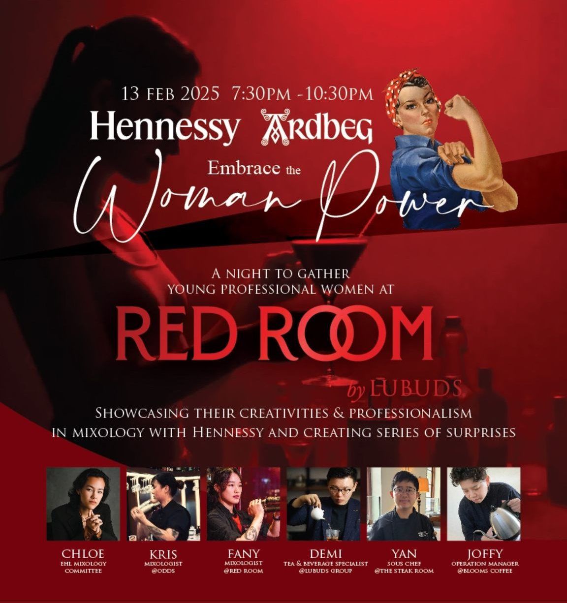 Embrace the Woman Power Event at Red Room