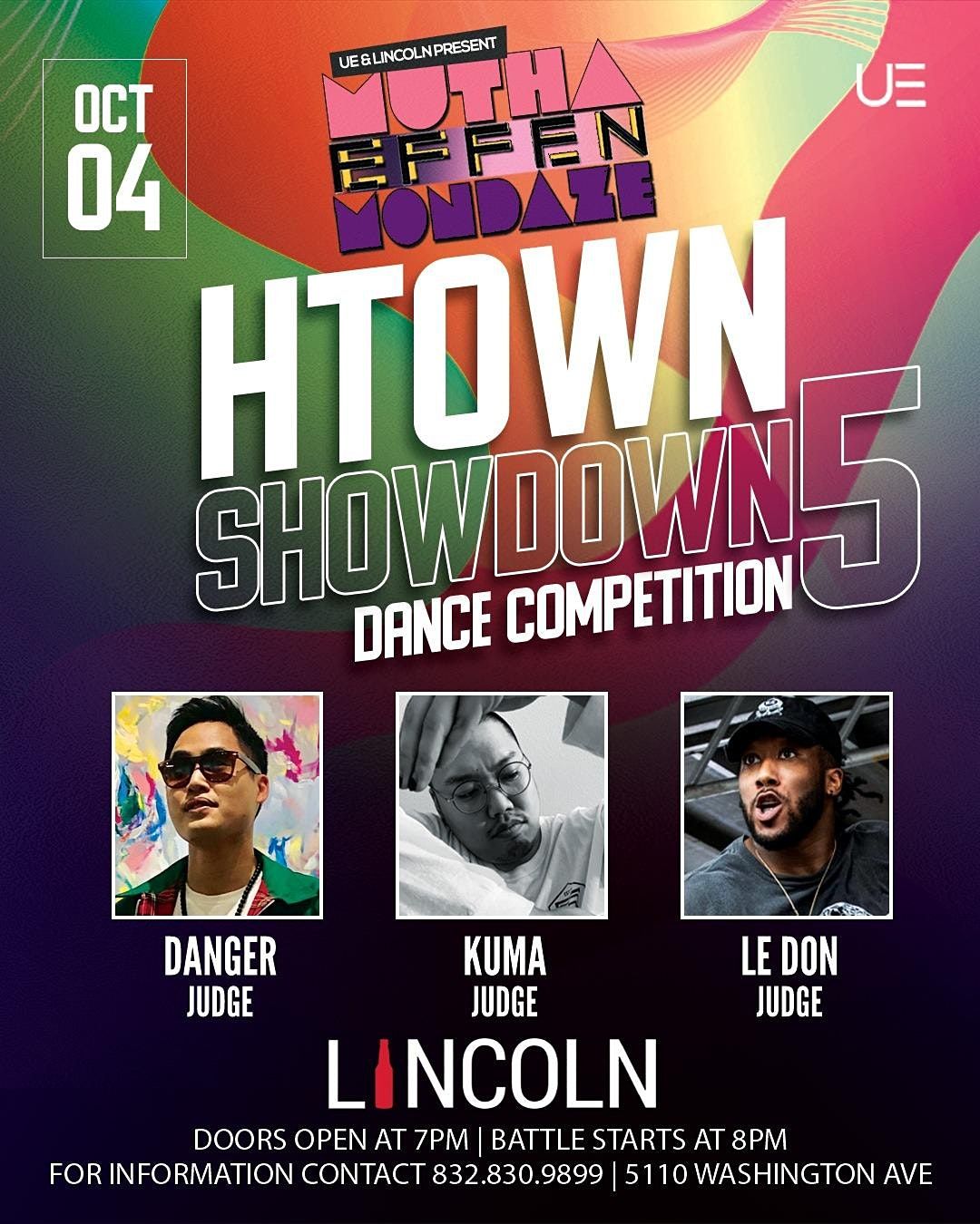 H-TOWN Showdown 5. (Dance competition) 10.4.21