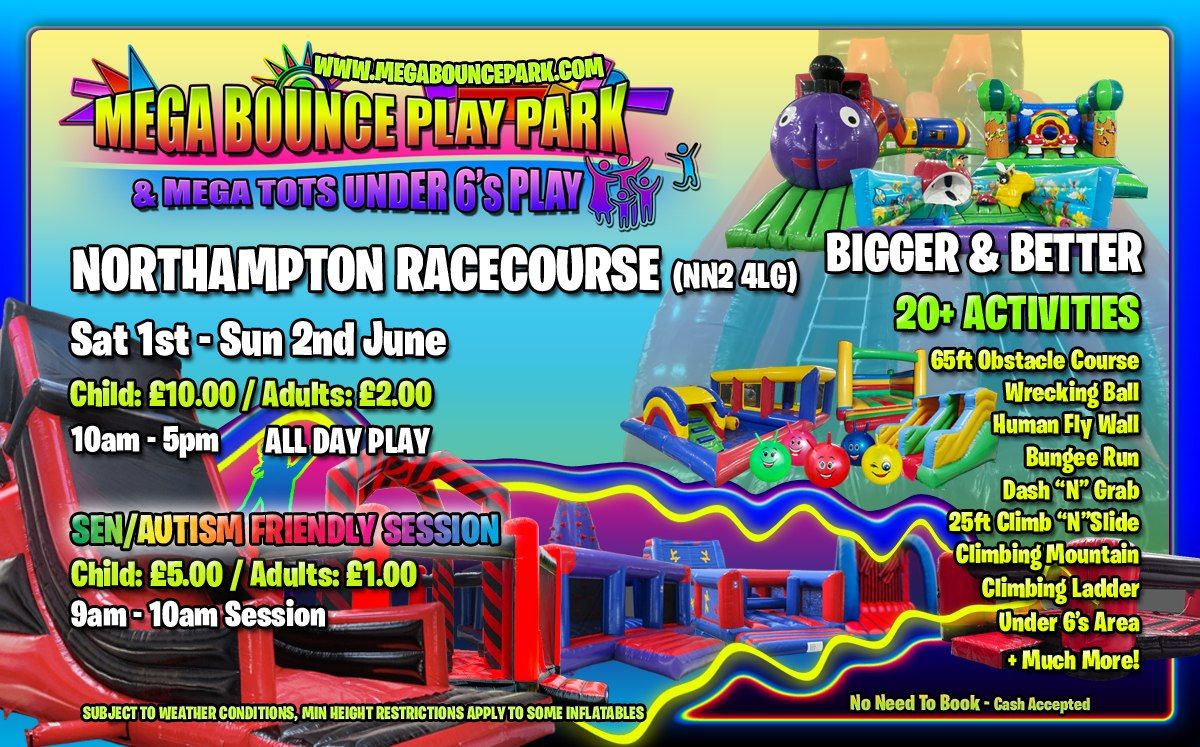 Mega Bounce Play Park - Northampton Racecourse